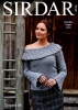 Knitting Pattern - Sirdar 8155 - Dapple DK - Sweater